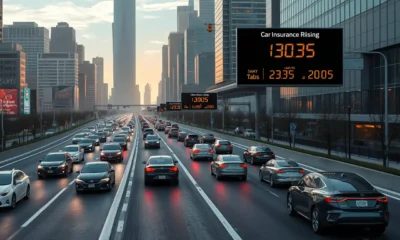 Rising car insurance rates in the USA 2025